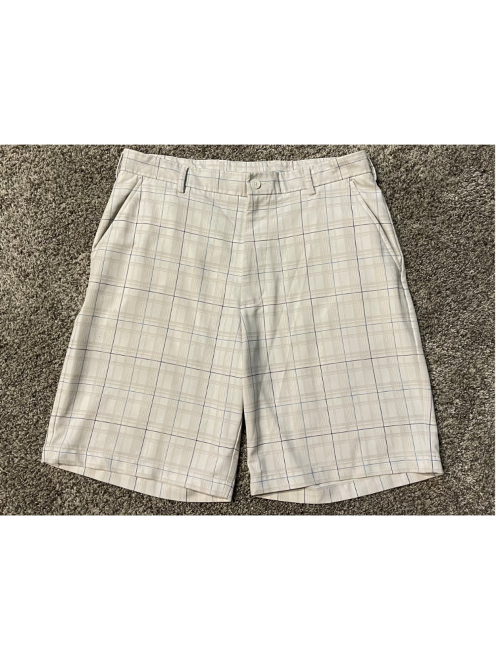 Pebble Beach Men's Performance Shorts, Size 32, 9.5” Inseam, EUC